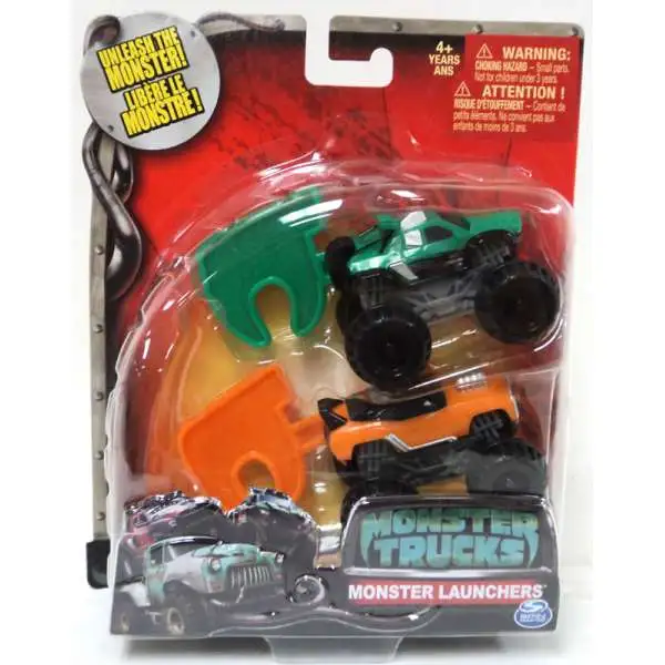 Monster Trucks Monster Launchers MVP & Crankshaft Vehicle