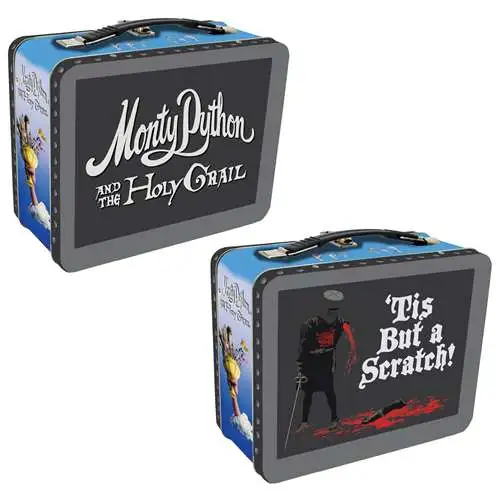 Monty Python and the Holy Grail Black Knight Tin Tote Lunch Box