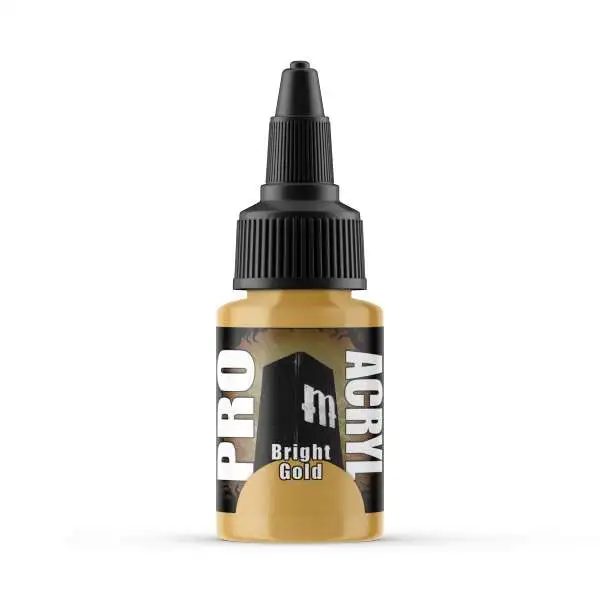Monument Hobbies Pro Acryl Bright Gold Paint