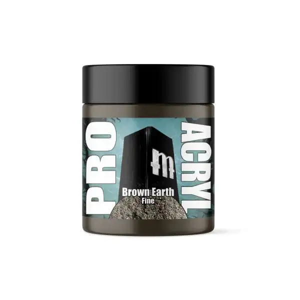 Monument Hobbies Pro Acryl Brown Earth Basing Texture [Fine]