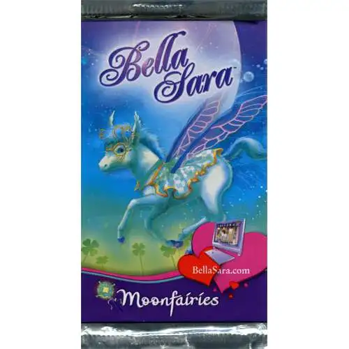 Bella Sara Collectible Card Game Moonfairies Booster Pack [5 Cards]