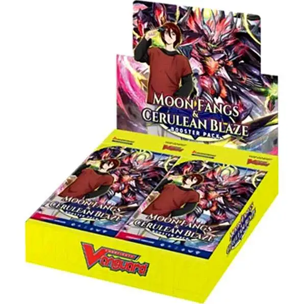 Cardfight Vanguard Trading Card Game Divinez Moon Fangs & Cerulean Blaze Booster Box BT7 [16 Packs]