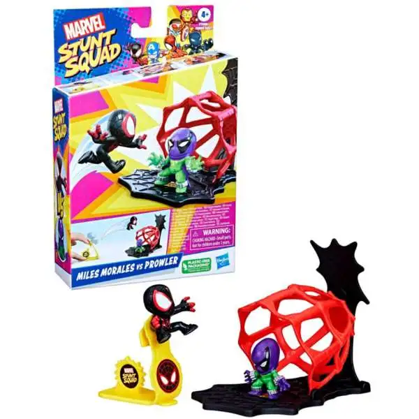 Marvel Spider-Man Mile Morales vs. Prowler Playset (Pre-Order ships September)