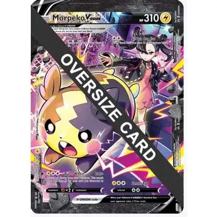 Pokemon Sword & Shield Promo Morpeko V-Union SWSH290 [Oversized Card]