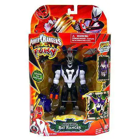 Power Rangers Jungle Fury Animorphin Jungle Master Bat Ranger Deluxe Action Figure