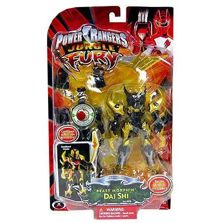 Power Rangers Jungle Fury Battlized Beast Morphin Dai Shi Action Figure