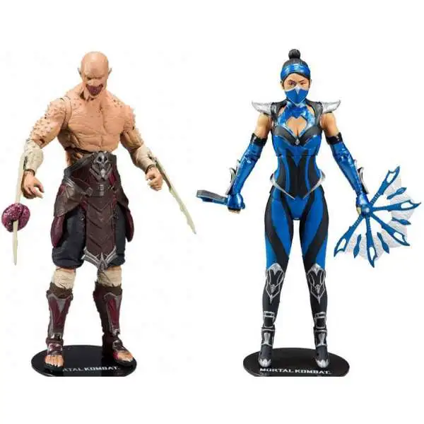 McFarlane Toys Mortal Kombat 11 Series 3 Baraka & Kitana Set of 2 Action Figures