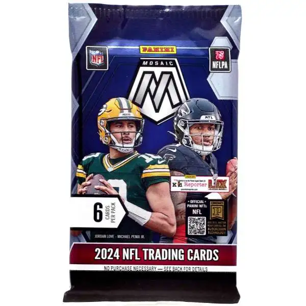 NFL Panini 2024 Mosaic Football Trading Card BLASTER Pack [6 Cards]