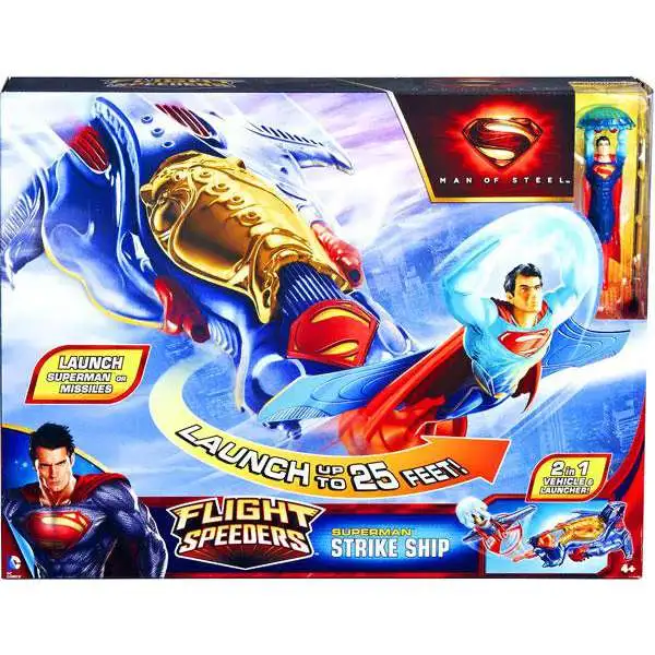 Superman Man of Steel Flight Speeders Kryptonian Strike Ship