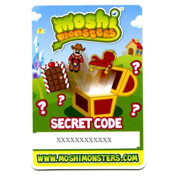Moshi Monsters Topps Secret Code