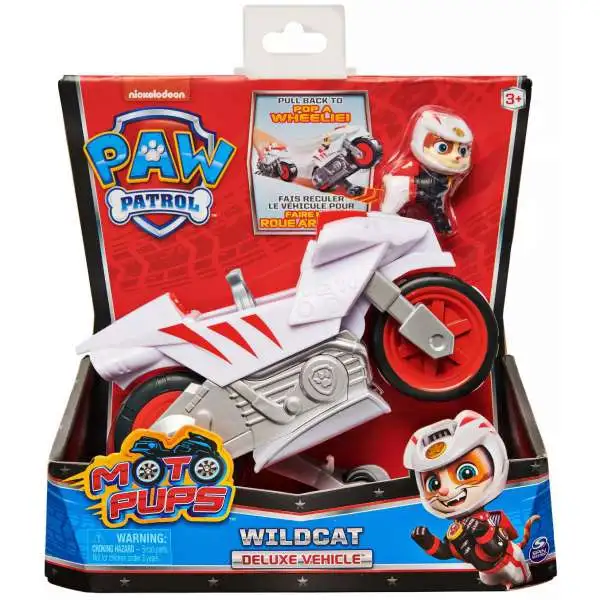 Paw Patrol Moto Pups Wildcat Deluxe Vehicle