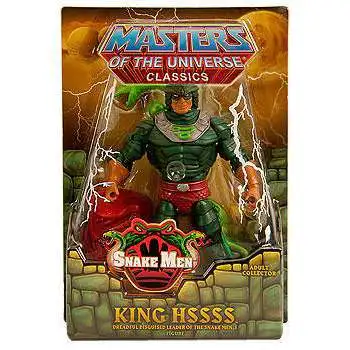 Masters of the Universe Classics Snake Men King Hssss Exclusive Action Figure
