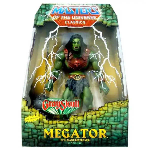 Masters of the Universe Classics Club Eternia Megator Exclusive Deluxe Action Figure [The Power of Gray Skull]