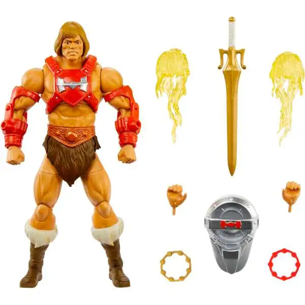 Masters of the Universe New Eternia Thunder Punch He-Man Action Figure (Pre-Order ships February)