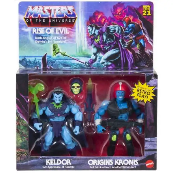 Masters of the Universe Origins Keldor & Kronis Exclusive Action Figure 2-Pack [Rise of Evil]