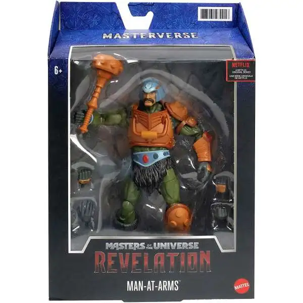 Masters of the Universe Revelation Masterverse Wave 2 Man-At-Arms Action Figure