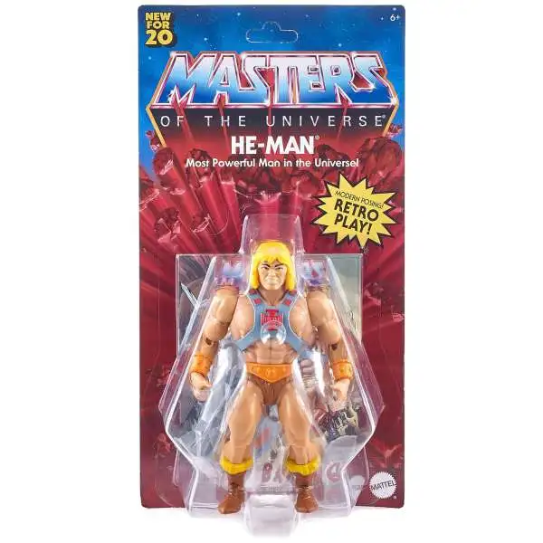 Masters of the Universe Origins He-Man Action Figure [Damaged Package]