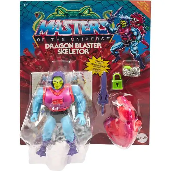 Masters of the Universe Origins Deluxe Dragon Blaster Skeletor Action Figure