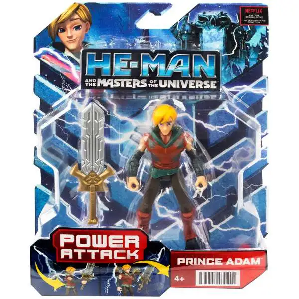 He-Man and the Masters of the Universe Revelation Power Attack Prince Adam Action Figure
