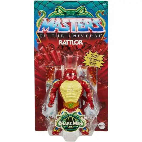 Masters of the Universe Origins Rattlor Action Figure