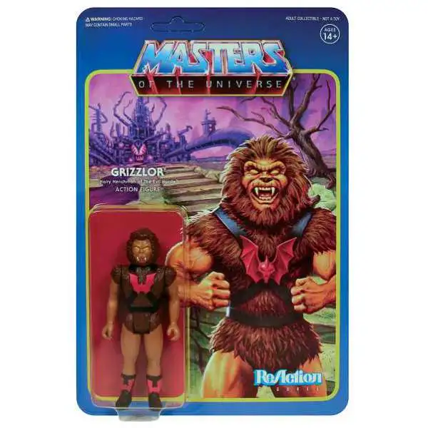 Masters of the Universe ReAction Series 5 Grizzlor Action Figure