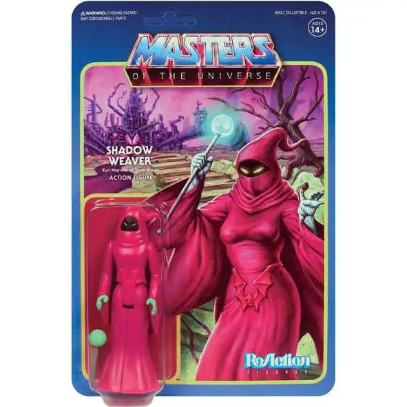 Masters of the Universe ReAction Series 5 Shadow Weaver Action Figure
