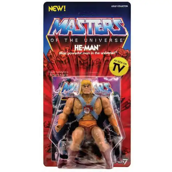 Masters of the Universe Vintage Series 1 He-Man Action Figure