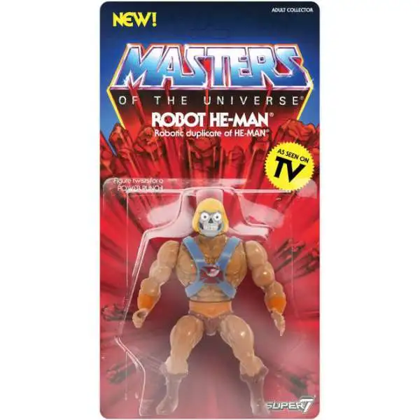 Masters of the Universe Vintage Series 2 Robot He-Man Action Figure