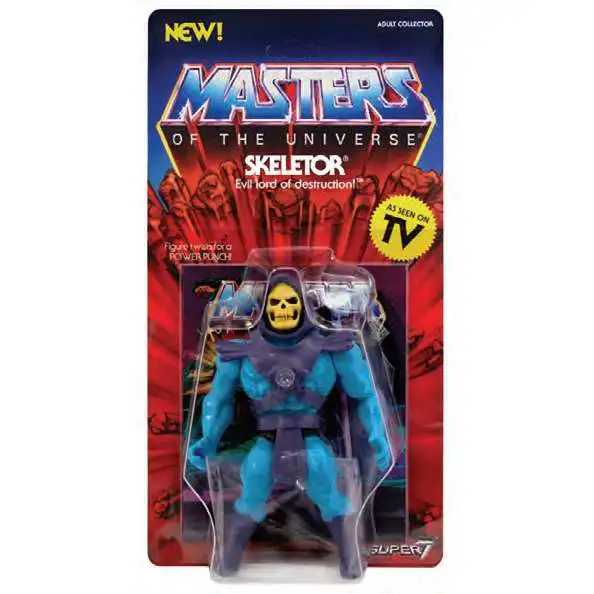 Masters of the Universe Vintage Series 1 Skeletor Action Figure