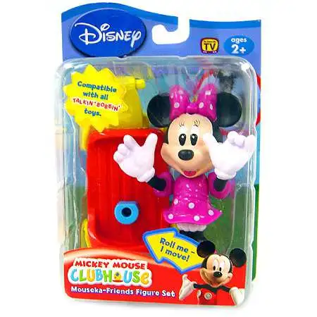 Disney Mickey Mouse Clubhouse Mouseka Friends Minnie Mouse 3-Inch Mini Figure