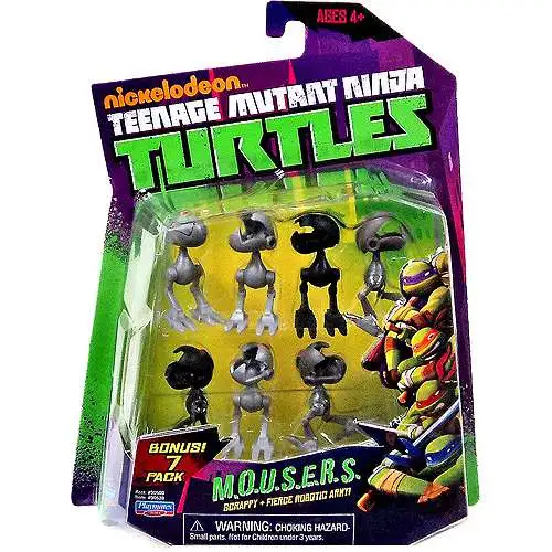 Teenage Mutant Ninja Turtles Nickelodeon MOUSERS Action Figure Set