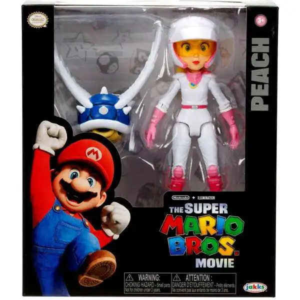 The Super Mario Bros. Movie - 5 Inch Action Figures Series 1 – Toad Figure  with Frying Pan Accessory