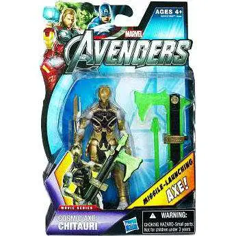 Marvel Avengers Movie Series Cosmic Axe Chitauri Action Figure