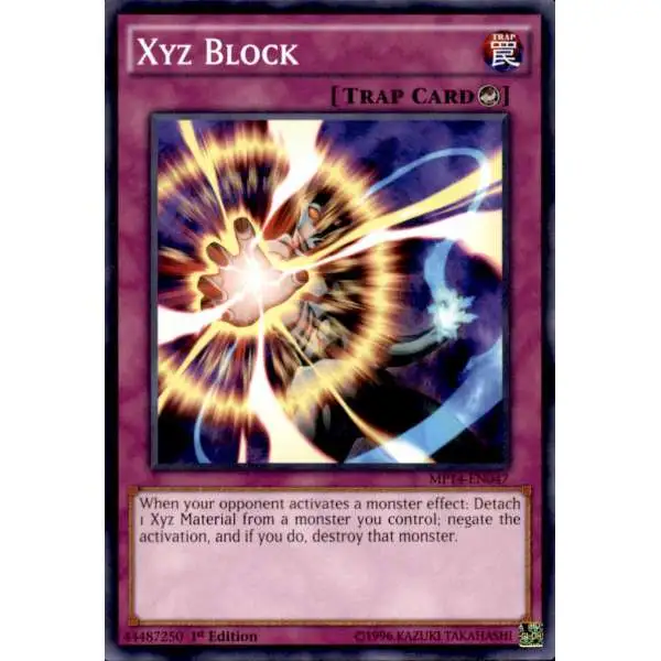 YuGiOh 2014 Mega Tin Common Xyz Block MP14-EN047