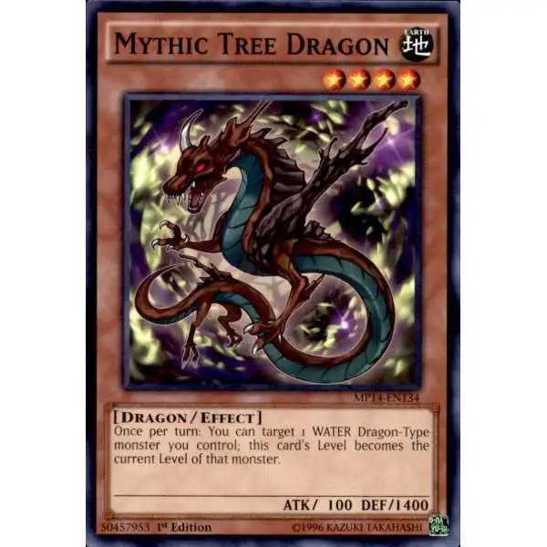 YuGiOh 2014 Mega Tin Common Mythic Tree Dragon MP14-EN134