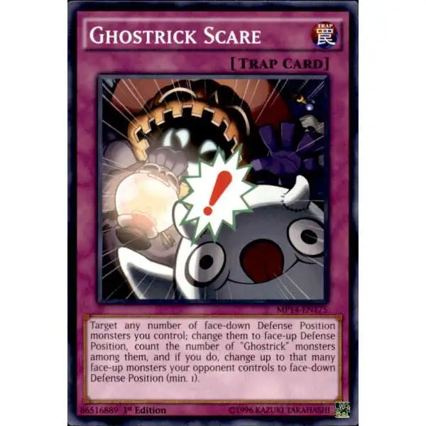 YuGiOh 2014 Mega Tin Common Ghostrick Scare MP14-EN175