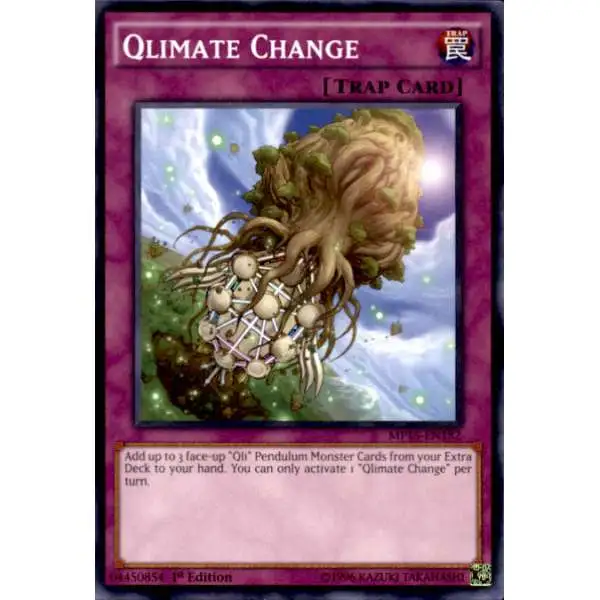 YuGiOh 2015 Mega-Tin Mega Pack Common Qlimate Change MP15-EN182