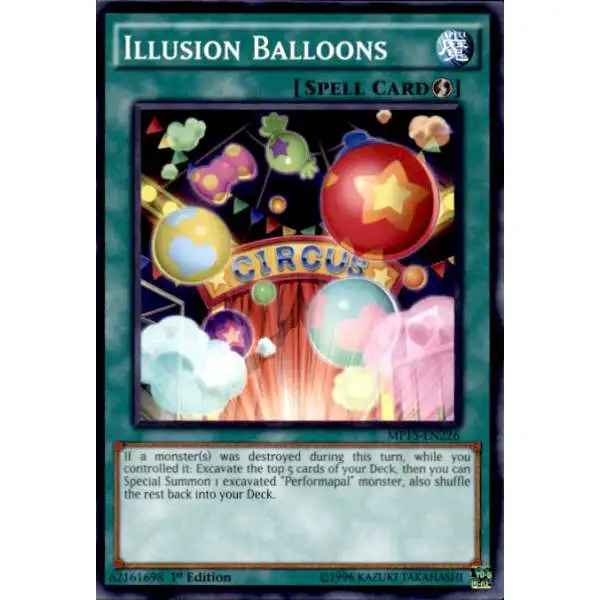 YuGiOh 2015 Mega-Tin Mega Pack Common Illusion Balloons MP15-EN226