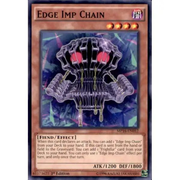 YuGiOh 2016 Mega-Tin Mega Pack Common Edge Imp Chain MP16-EN012