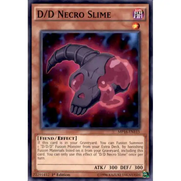 YuGiOh 2016 Mega-Tin Mega Pack Common D/D Necro Slime MP16-EN115