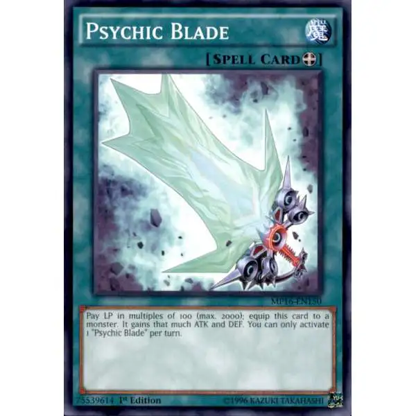 YuGiOh 2016 Mega-Tin Mega Pack Common Psychic Blade MP16-EN150