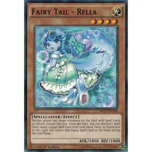 YuGiOh 2017 Mega-Tin Mega Pack Common Fairy Tail - Rella MP17-EN199