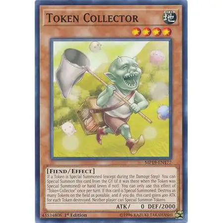 YuGiOh 2019 Gold Sarcophagus Tin Mega Pack Common Token Collector MP19-EN177