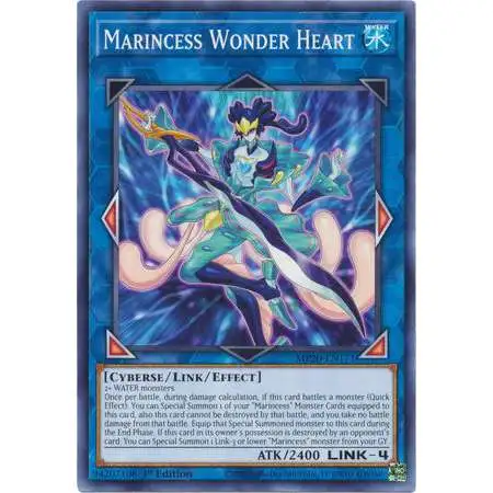 YuGiOh Trading Card Game 2020 Tin of Lost Memories Common Marincess Wonder Heart MP20-EN171