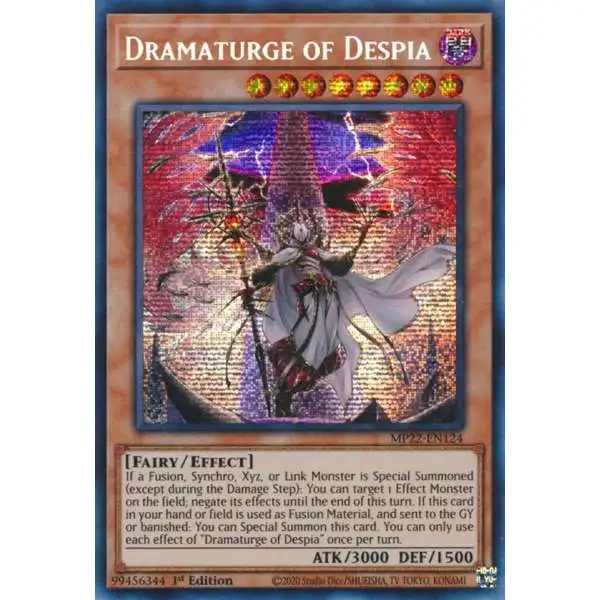 despia cards yugioh Dramaturge of - GFP2-EN098 - Ultra Rare Theater of the Branded once per turn. Meta dominating Branded Despia deck