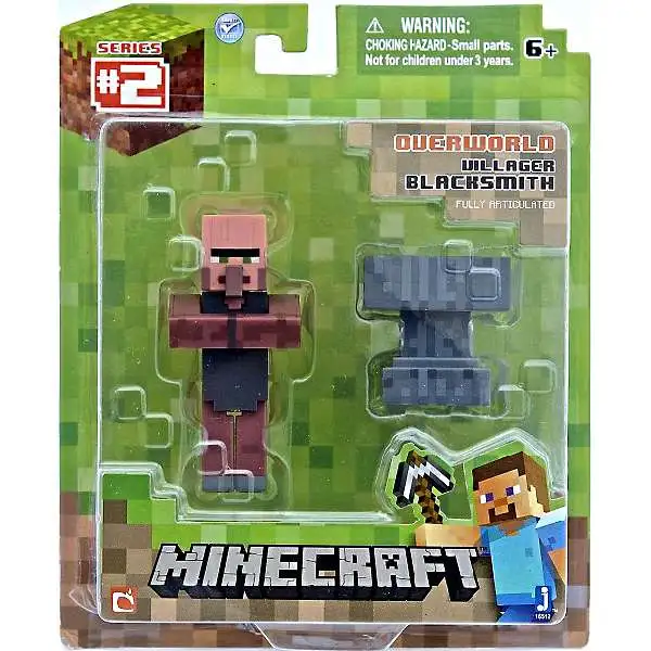 Mattel Minecraft Craft-a-Block 2-Pk Character Action Figures Based On The  Video Game, Stray Vs. Polar Bear