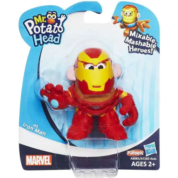 Mixable Mashable Heroes Mr. Potato Head as Iron Man Figure [Damaged Package]