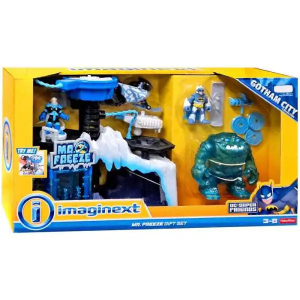 Fisher Price DC Super Friends Imaginext Mr. Freeze Gift Set Exclusive Playset