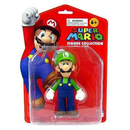 Super Mario Luigi 5-Inch PVC Figure