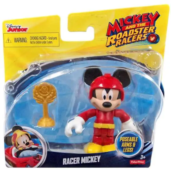 Fisher Price Disney Mickey & Roadster Racers Racer Mickey Action Figure